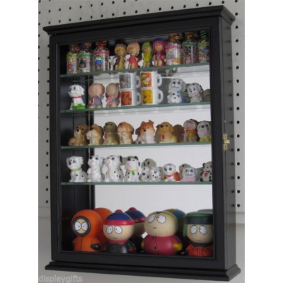 Small Wall Curio Cabinet Display Case Shadow Box for Figurines, CD06   290747348472